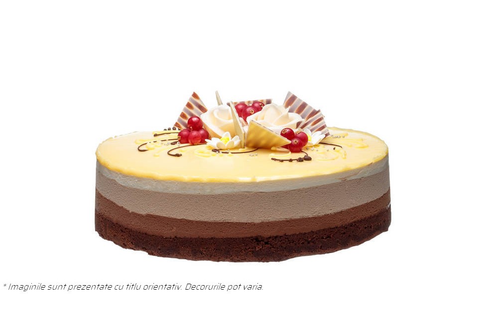 Tort 3 Ciocolate 10 Felii