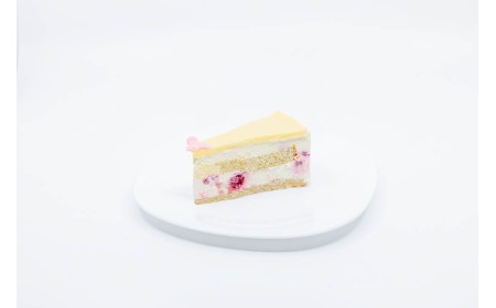 Tort Iaurt si Zmeura 10 Felii