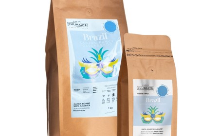 Cafea Boabe Prajita Decofeinizata SANTOS, 1 kg Cafea Boabe Prajita Decofeinizata SANTOS, 1 kg