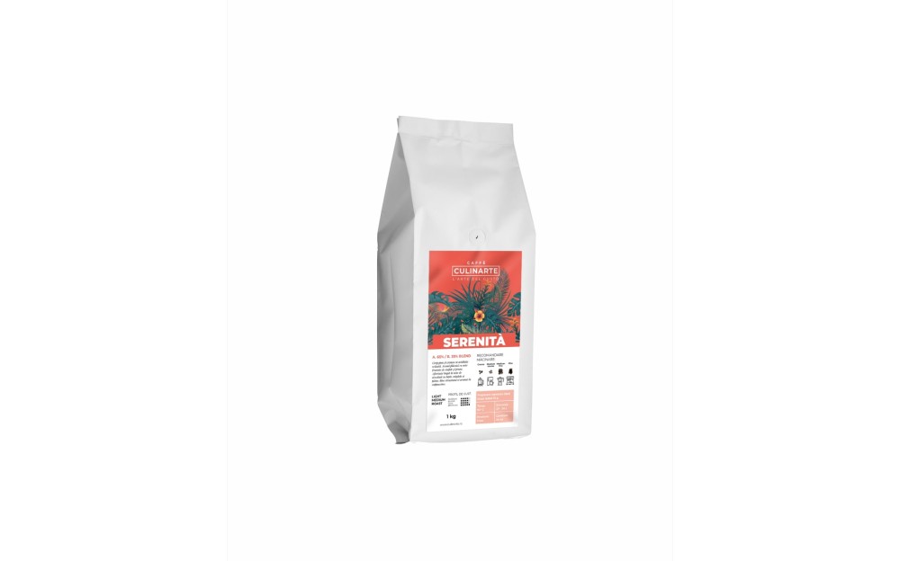 Serenità Cafea Boabe Prajita, 1 kg